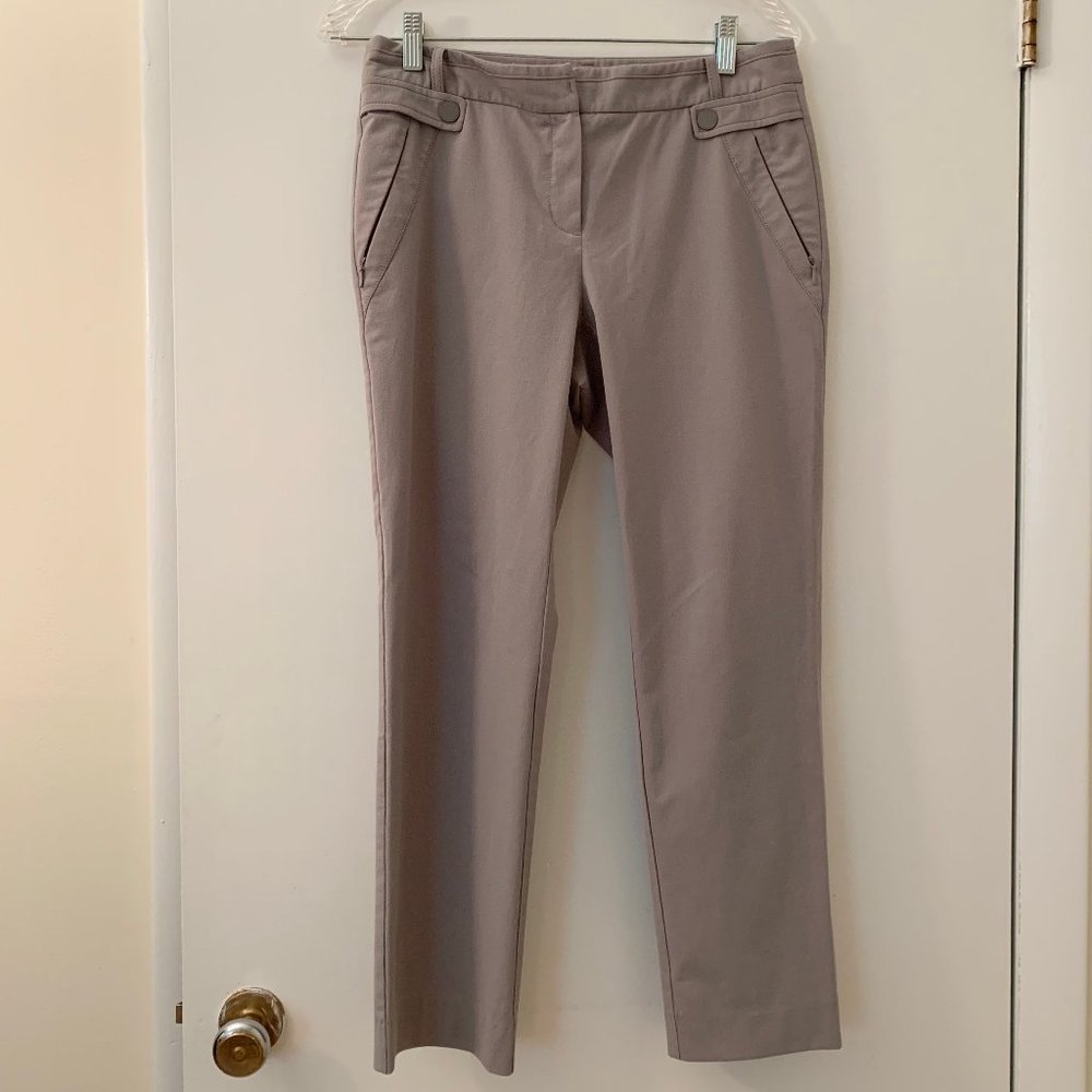 Olivia Lauren summer formal pants, grey, 27.5"